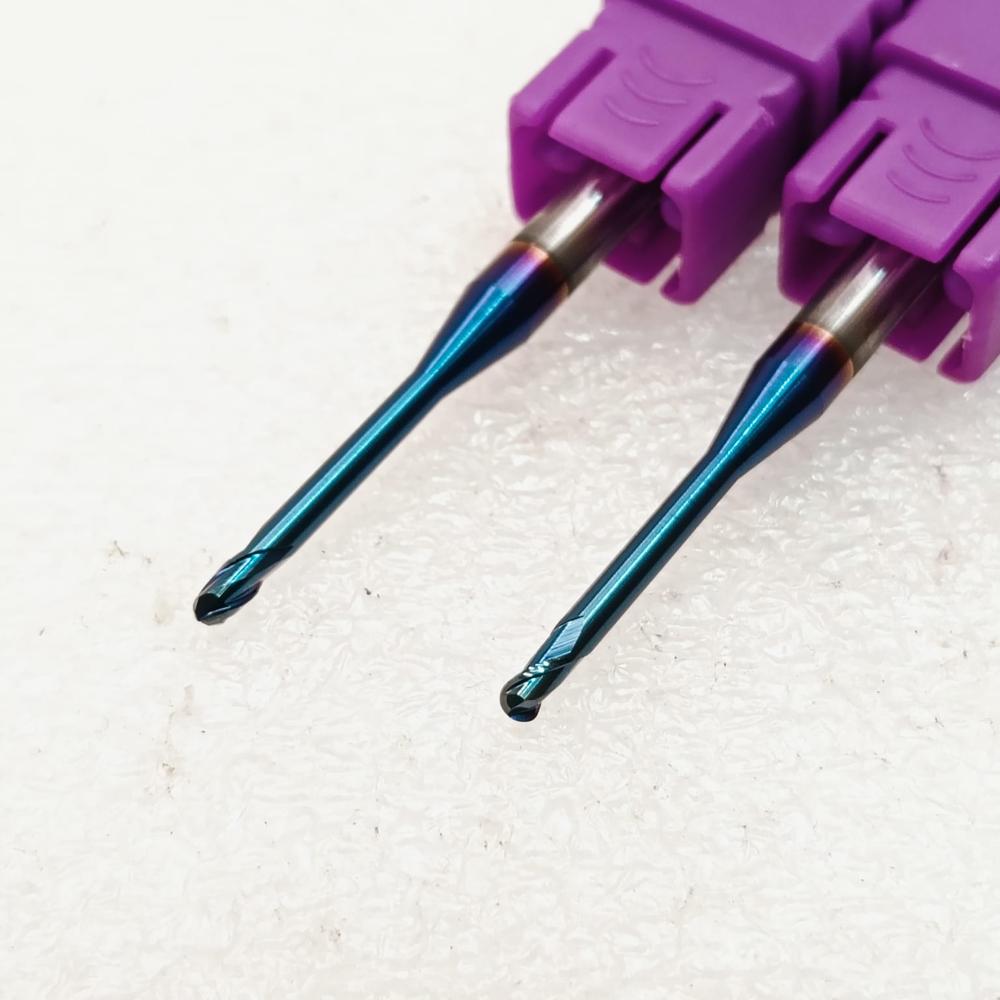 2HRB 65HRC-R1.0xD4x16x50-LONG NECK BALL NOSE