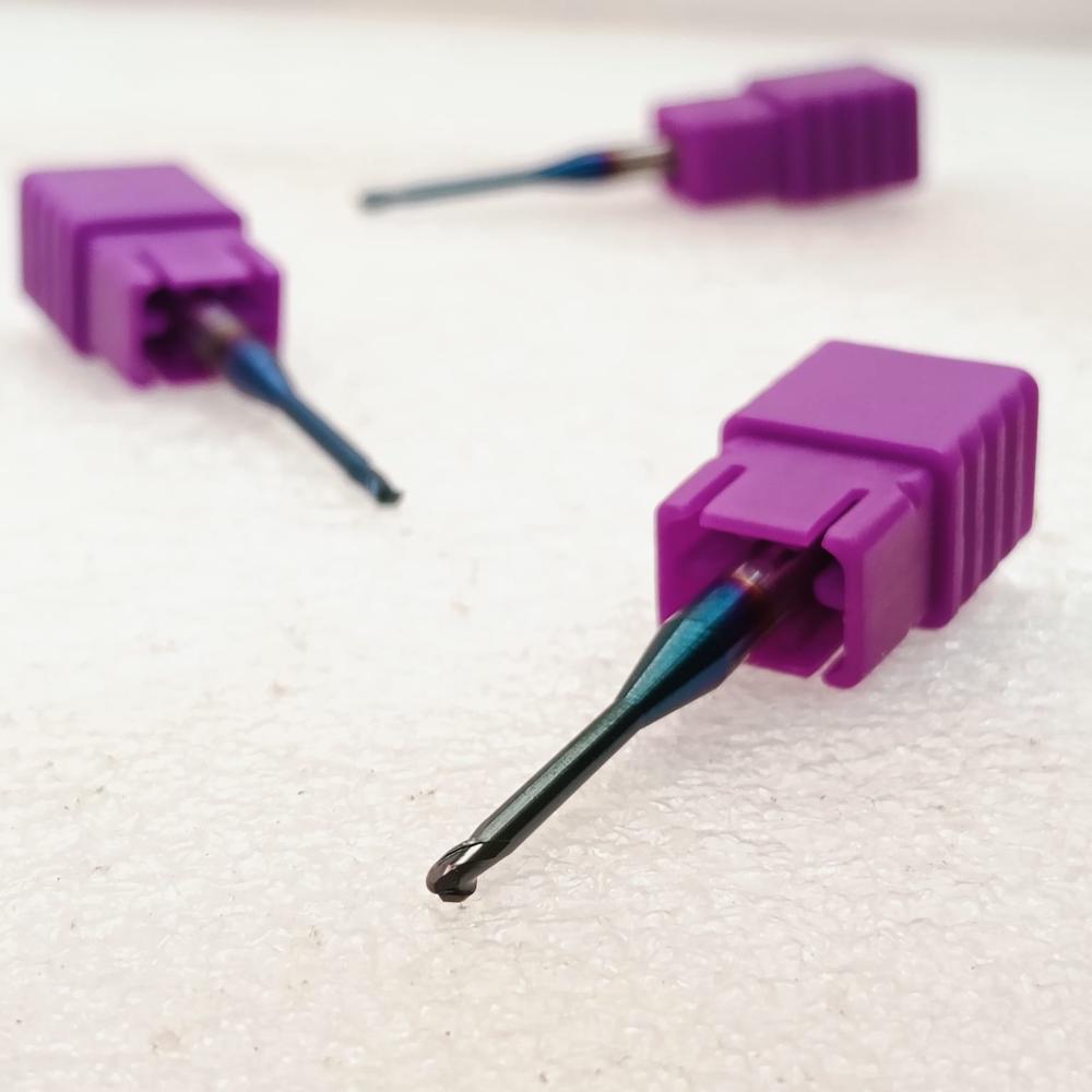 2HRB 65HRC-R1.0xD4x16x50-LONG NECK BALL NOSE