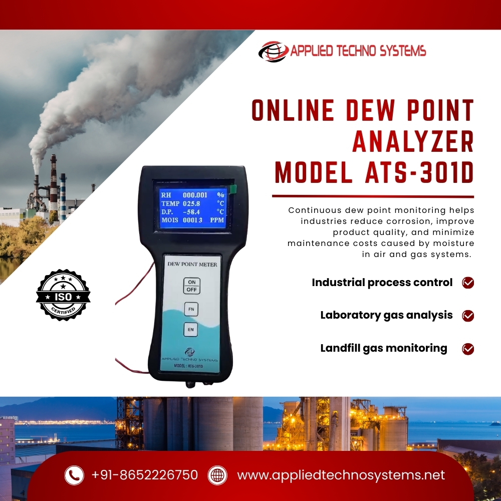 Dew Point Hygrometer - Accuracy: +2 %