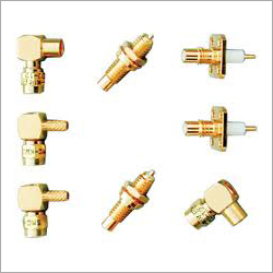 SMC Connectors - Brass, 50 Watt, RG174/RG316 Compatibility | High Efficiency, Rugged Design, Optimal Endurance for Telecom/Data/Network Use