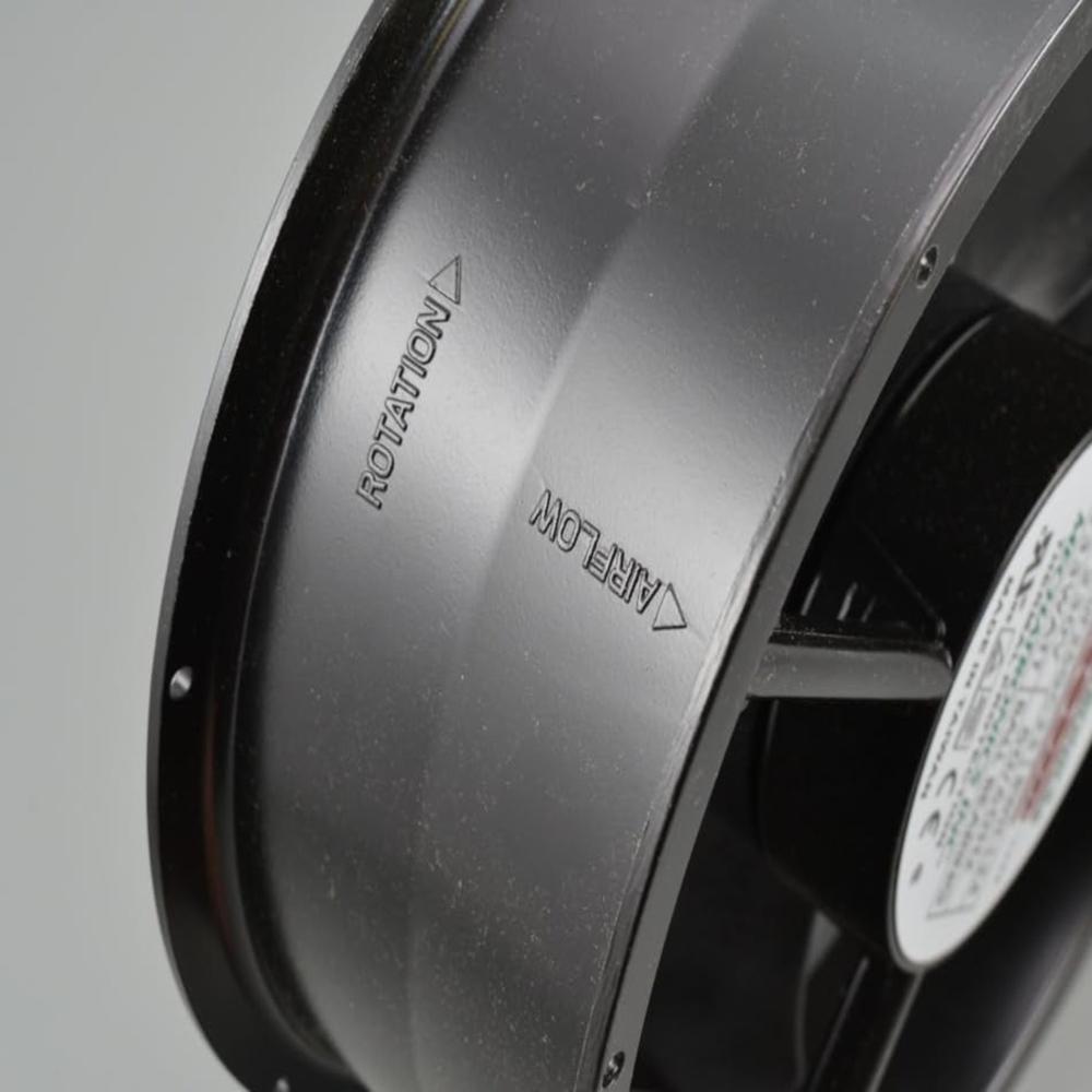 Mechatronics UF25GC23 BTHR 230V AC 31/33W Brushless Air Cooling Fan 1650RPM 25489mm 2Wire (Metal)