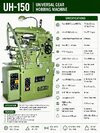 Universal Gear Hobbing Machines Uh-150