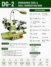 Dg-2 Engraving Tool Grinding Machine - Color: Green