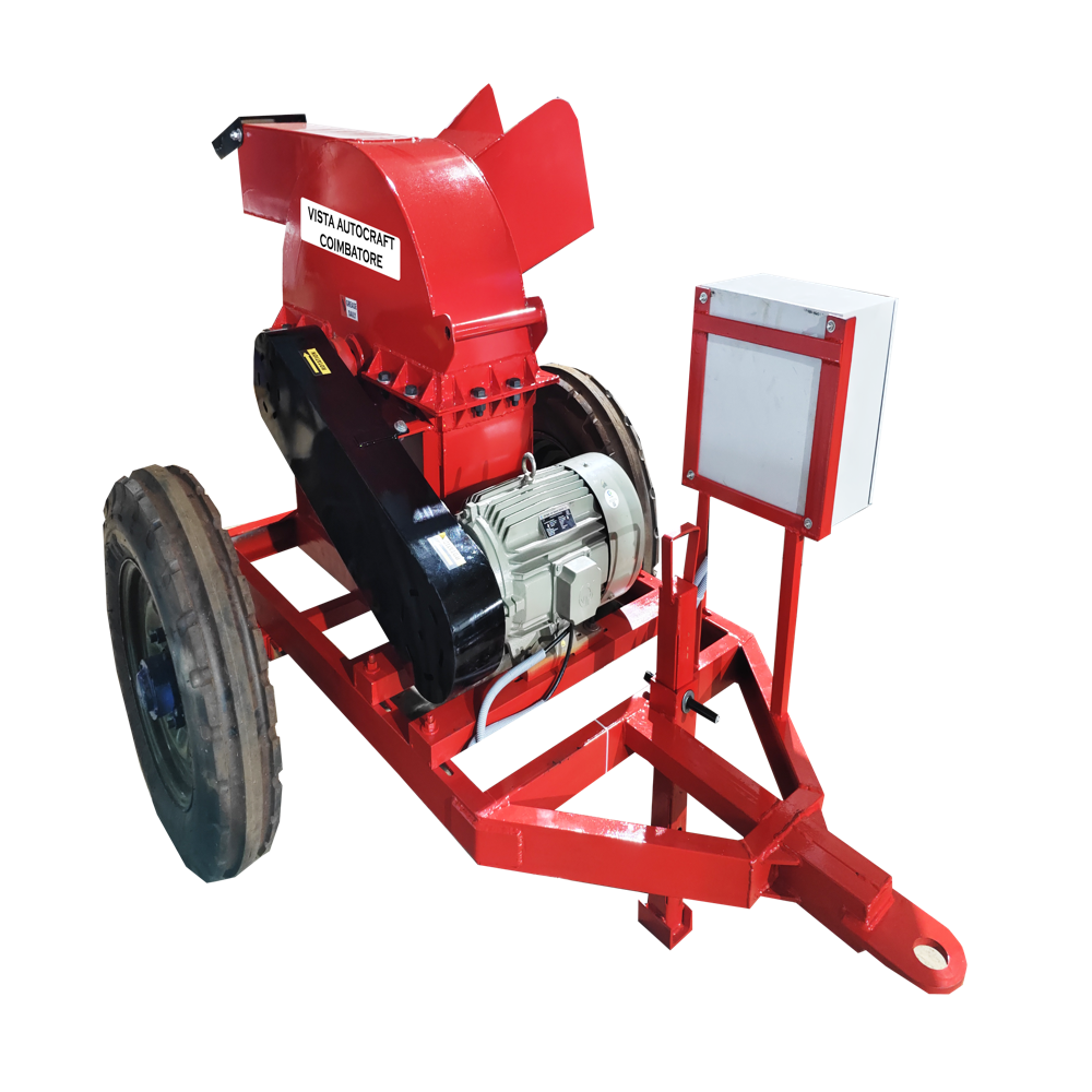 Agriculture / Garden Waste Shredder - Capacity: 3000 Kg/day