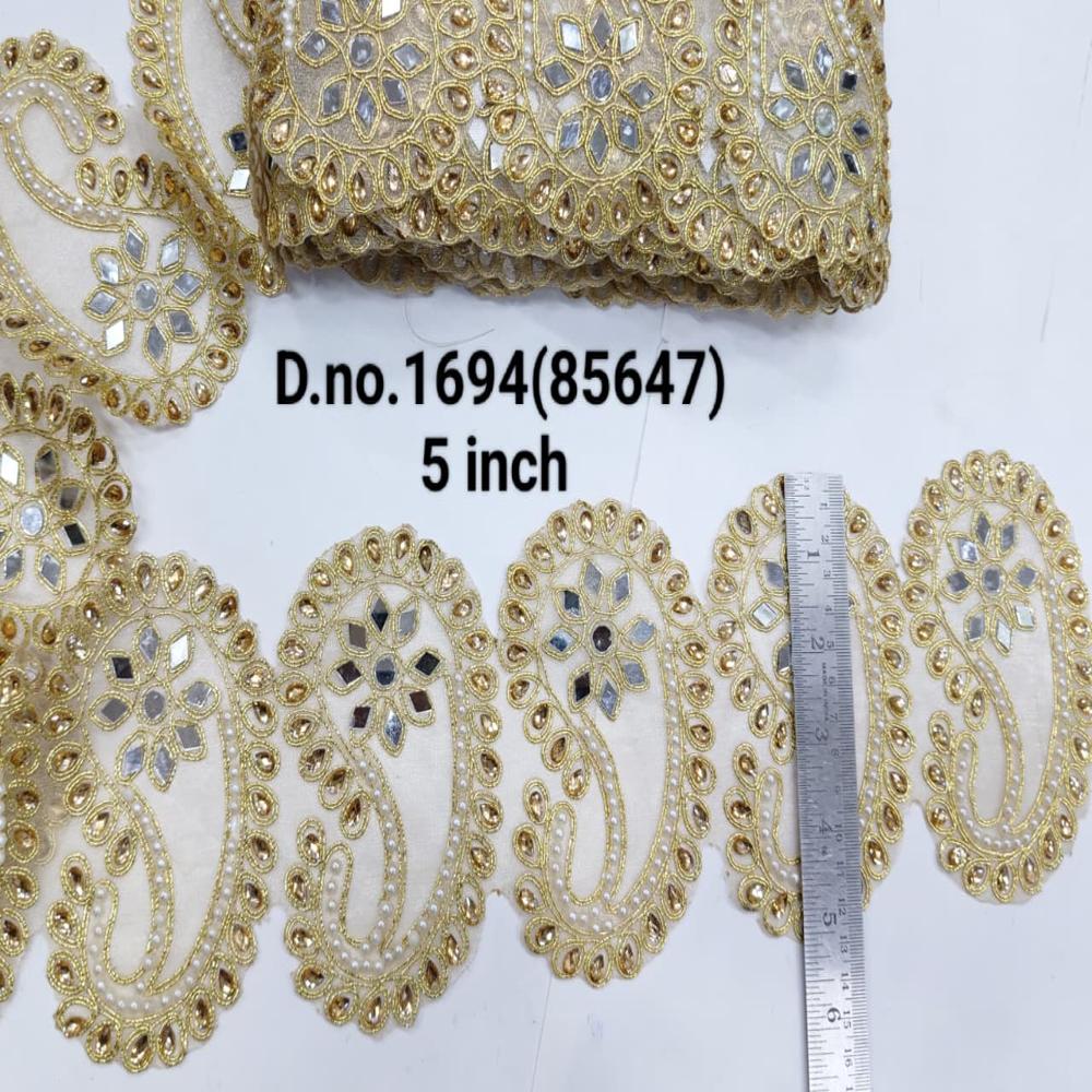 Lace, Butta lace, Multi butta lace, Patch lace