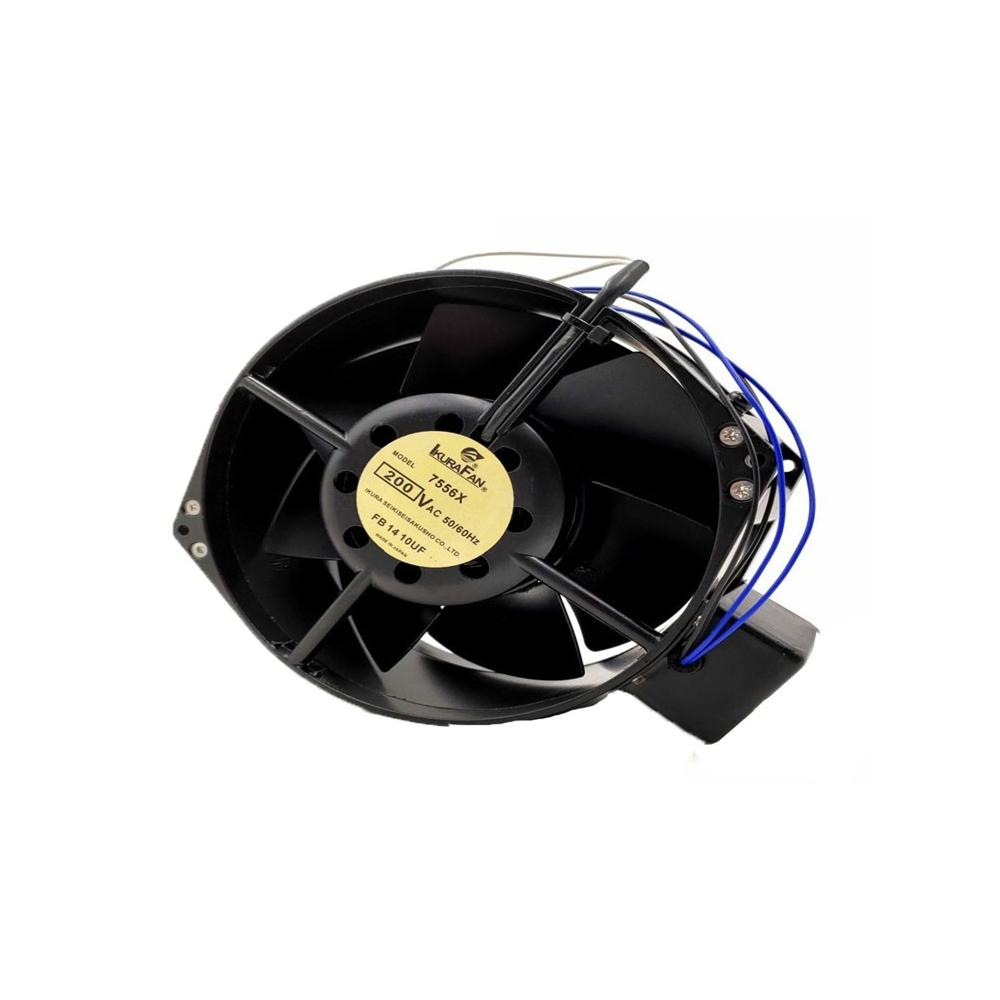IKURA US7556KX-TP 230V AC 43/40W 17251mm Ball Bearing Industrial Axial Cooling Fan (METAL)