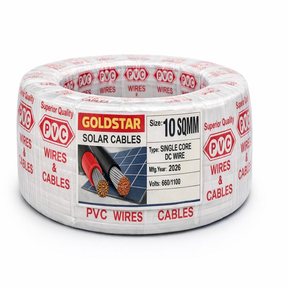 10 SQMM SOLAR DC CABLE  TINNED COPPER  UV RESISTANT