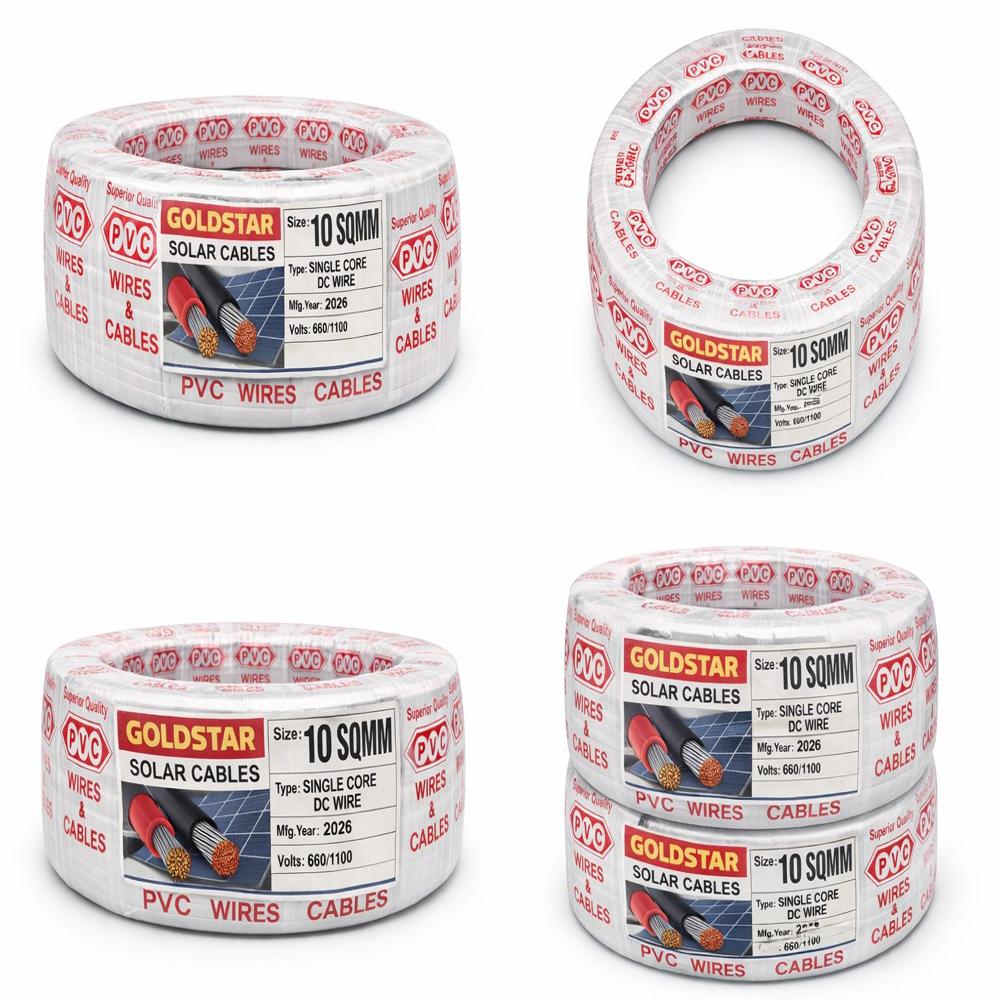 10 SQMM SOLAR DC CABLE  TINNED COPPER  UV RESISTANT