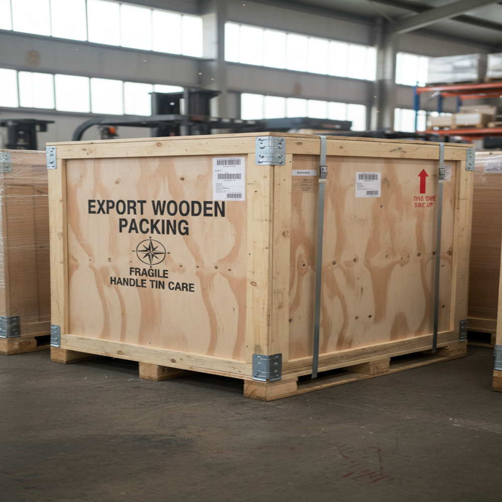 Export Wooden Packing - Coating Type: Ispm-15 Treatment