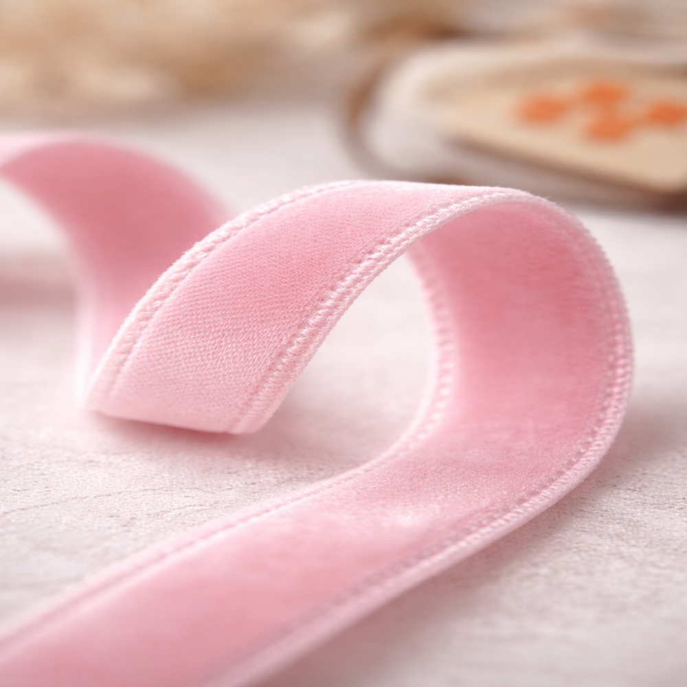 Premium 6mm Single side Velvet Ribbon