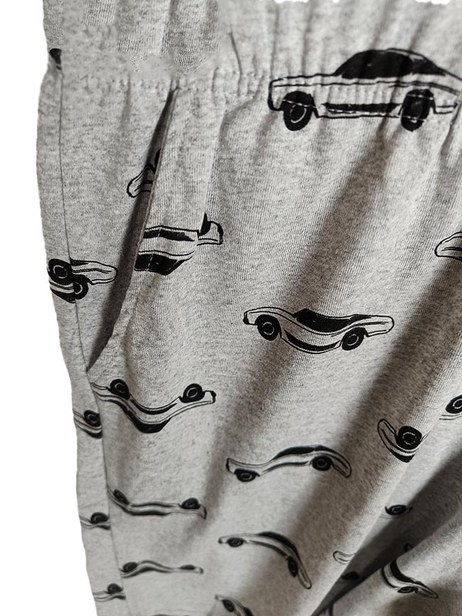 M11538 Sinsay Mens Printed Shorty Set