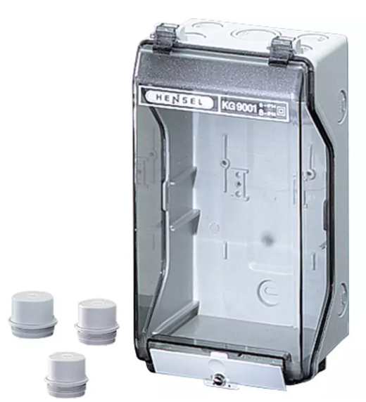 Empty enclosures in accordance with IEC62208 for customized solutions and individual application