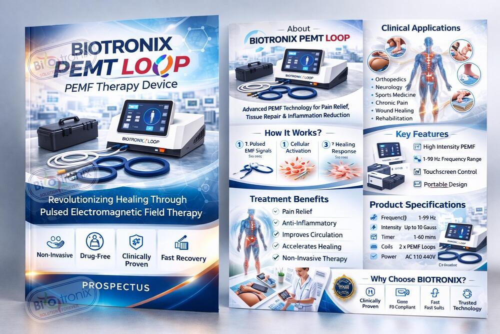 Advanced PEMT Pulse Electromagnetic Therapy Machine