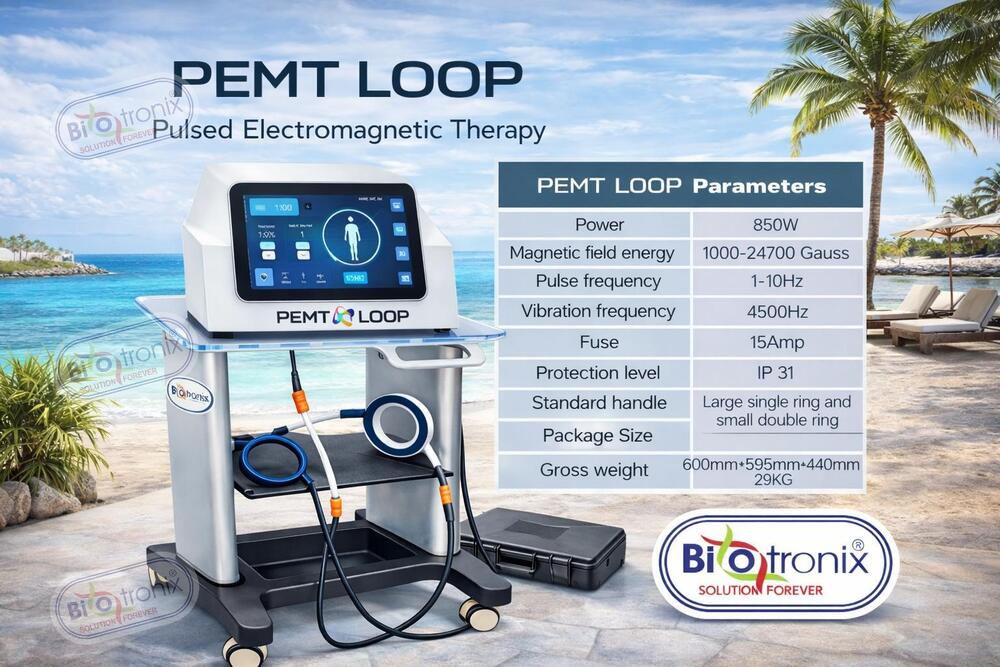 PEMF Loop Therapy Device for Physiotherapy and Rehabilitation