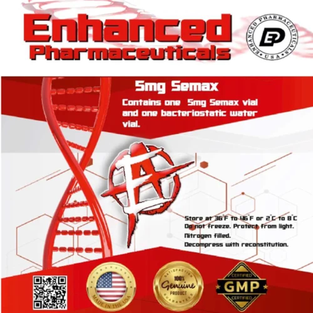 ENHANCED PHARMA SEMAX, 1 VIAL, 5MG