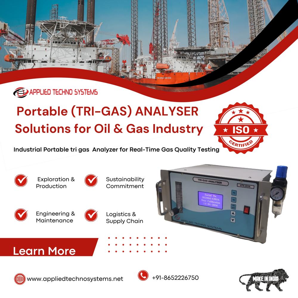 Tri Gas Analyser - Accuracy: +2 %
