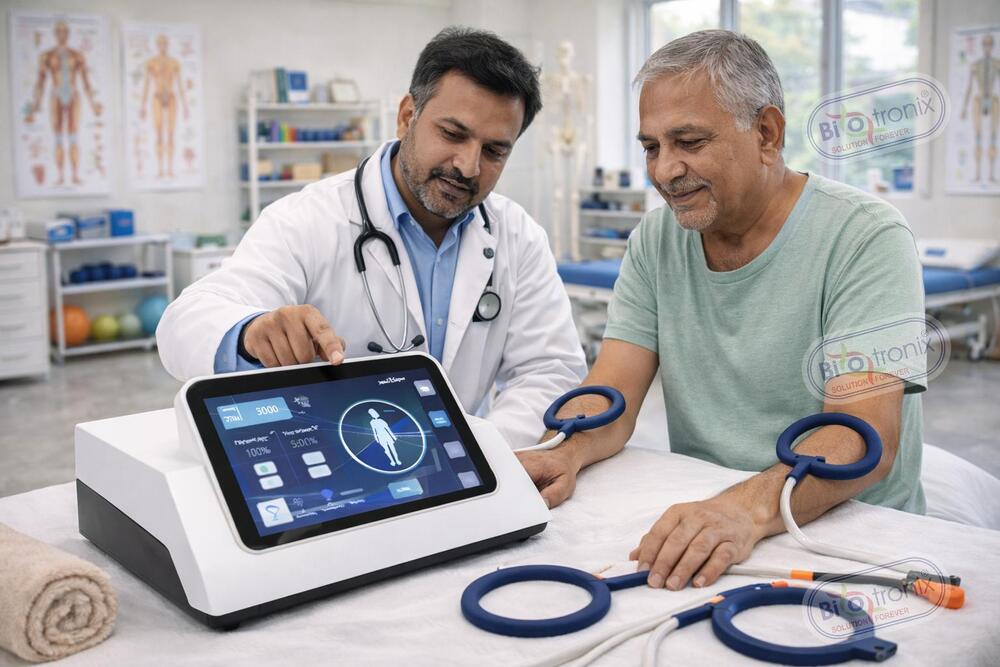 Pulse Electromagnetic Therapy Device Loop Type Physiotherapy Equipment - Age Group: Infants