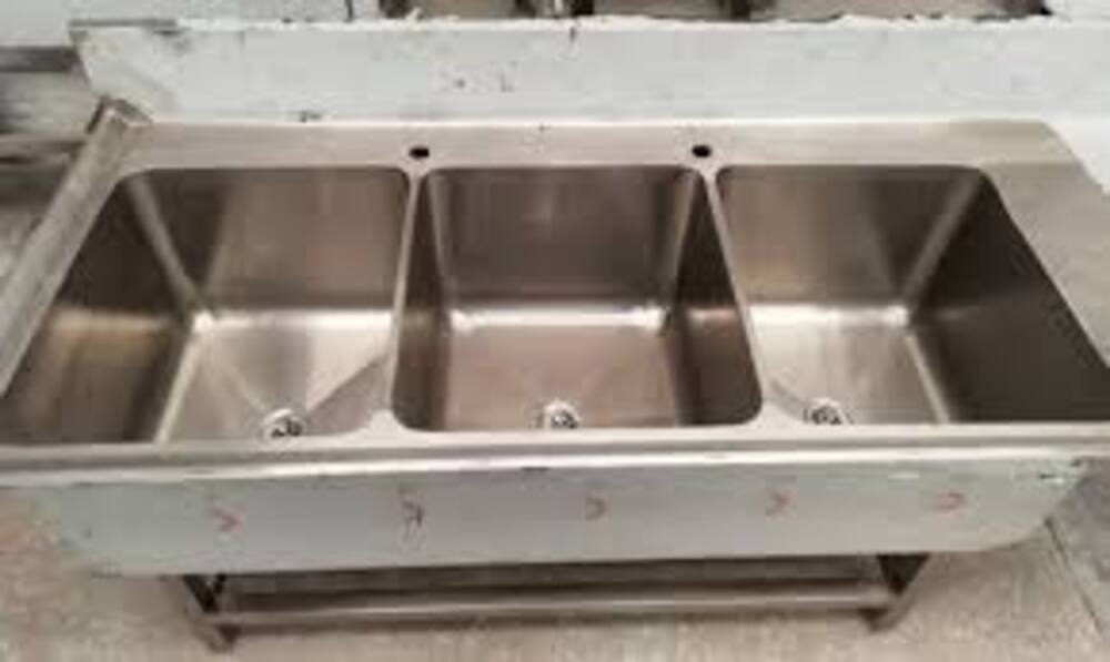 Three Sink Unit - Automatic Grade: Manual