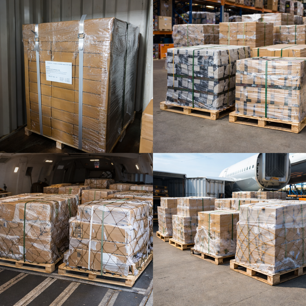 Cargo Palletization - Coating Type: Ispm-15 Treated