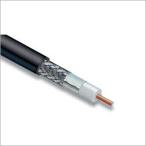 Hlf100 / Lmr100 Cable - Ptfe Armored, 2.79mm Jacket Diameter, Black & Silver Color | Semi-rigid Equivalent Technical Specs, Durable Design