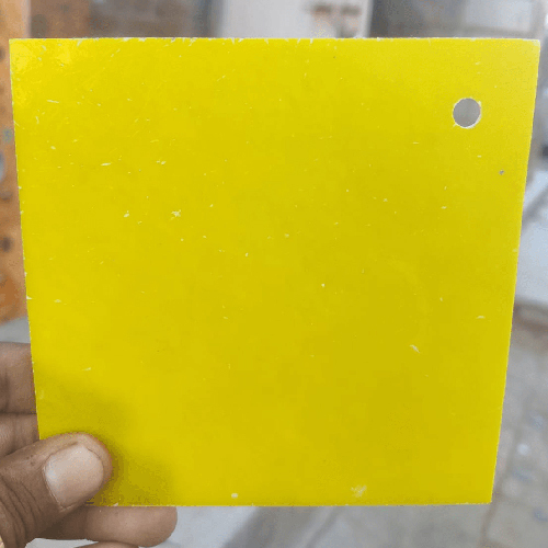 Yellow Colour Fiber Sheet