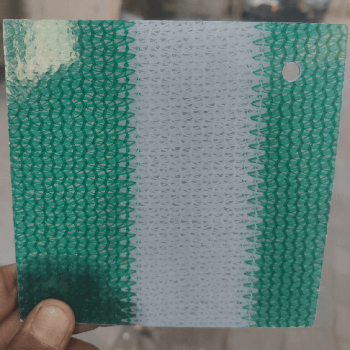 Green White Agronet Fiber Sheet