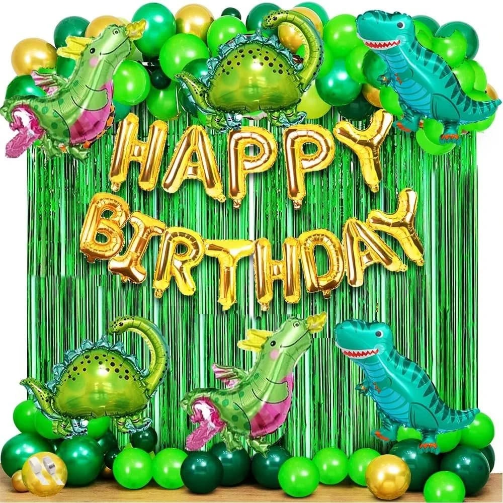 Dinosaur Theme Birthday Decoration Kit for Home