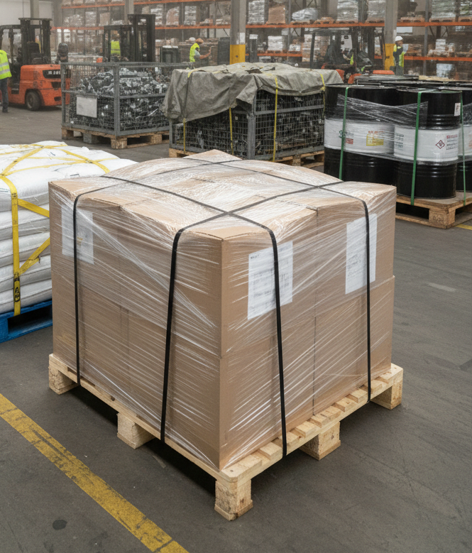 Cargo Palletization - Coating Type: Ispm-15 Treated