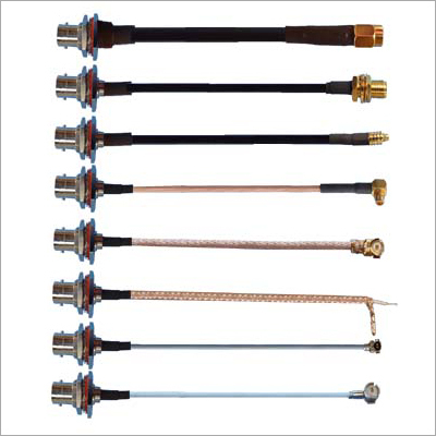 BNC Type Cable Assembly - FEP Jacket, 500 Conductor, Golden Color | Easy to Connect, Flexible, Low Maintenance, Durable Design