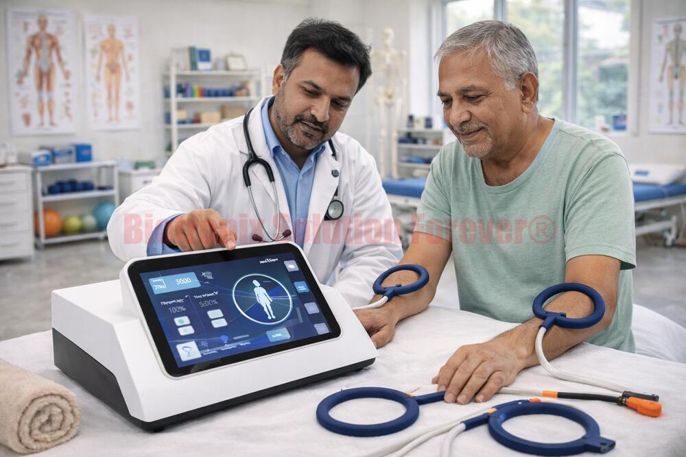 Electromagnetic Loop Therapy Device for Pain Relief Therapy