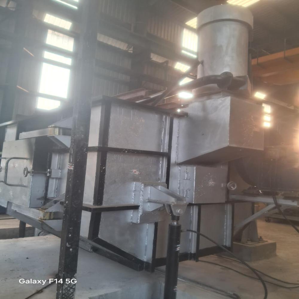 Aluminium melting skelner furnace