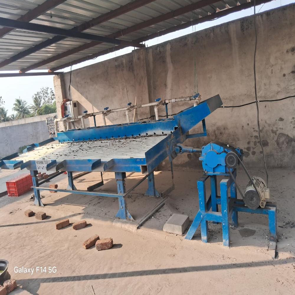 Aluminium Zorba Washing Table Sorting - Capacity: 500 Kg