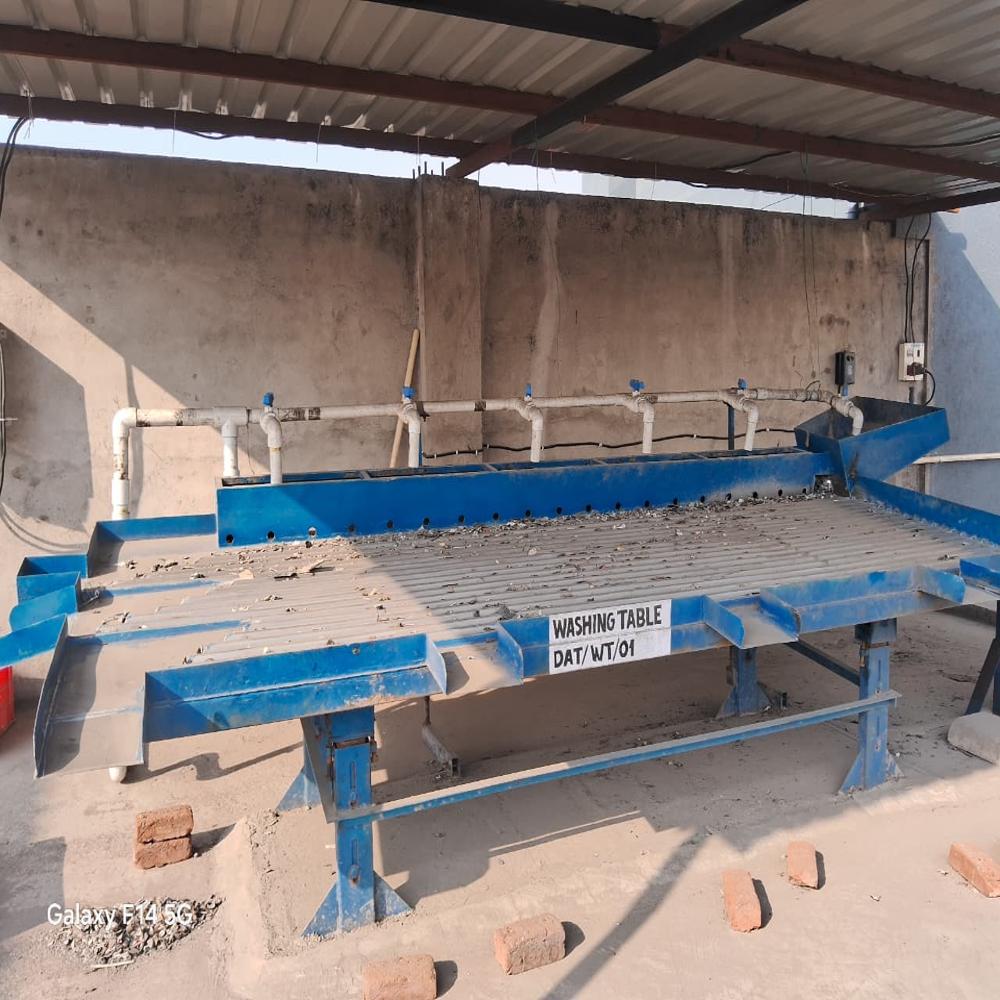 Aluminium Zorba Washing Table Sorting - Capacity: 500 Kg