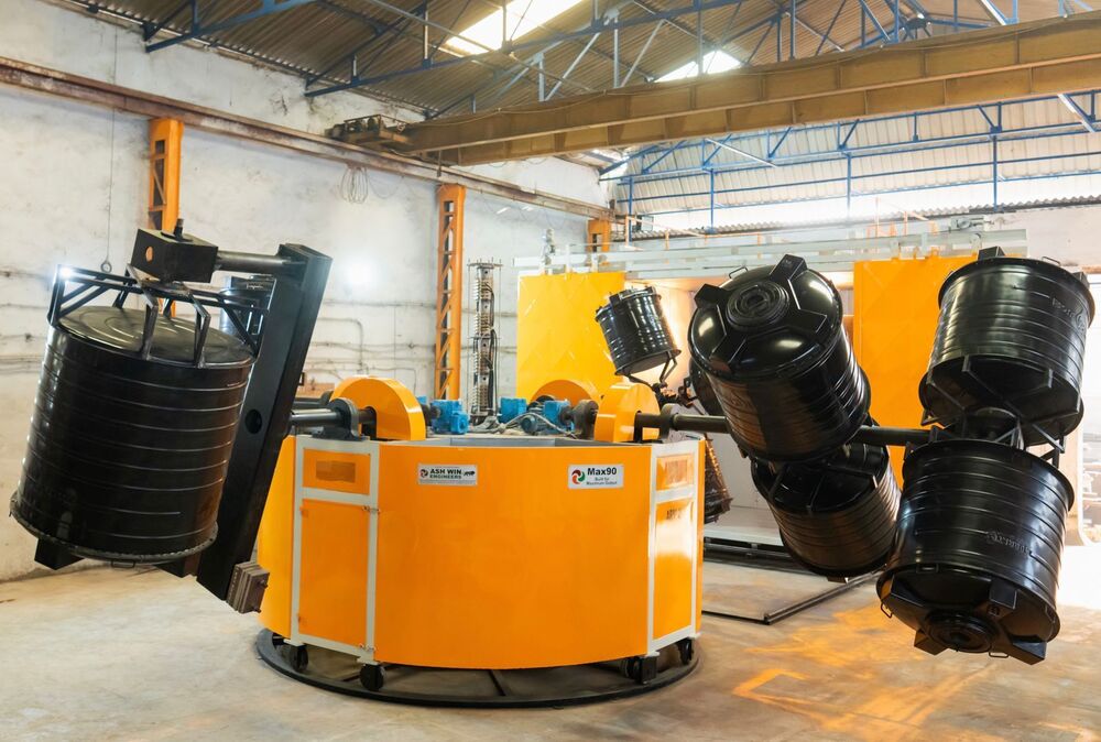 Automatic Rotomoulding Machine - Capacity: 1000-10000 Liters Ltr