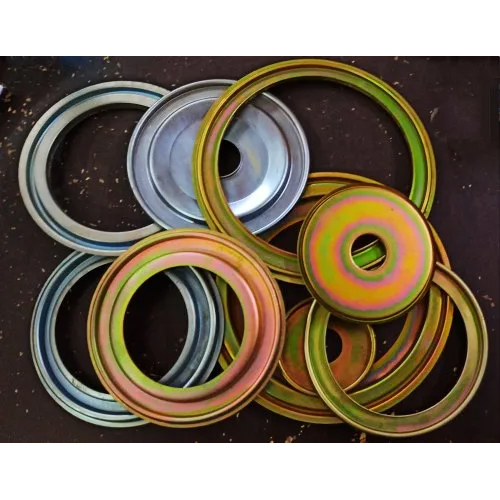 Flanges For Flap Wheel - Tough Mild Steel, 15 Inch Size | Rigid Hardness, Ideal For Industrial Usage