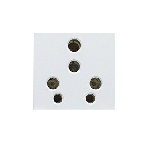 25A White Electric Socket