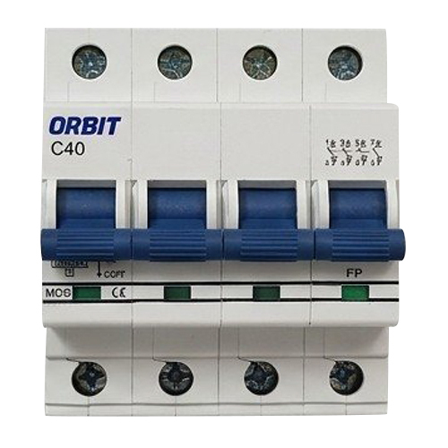 Orbit C40 4 Pole MCB