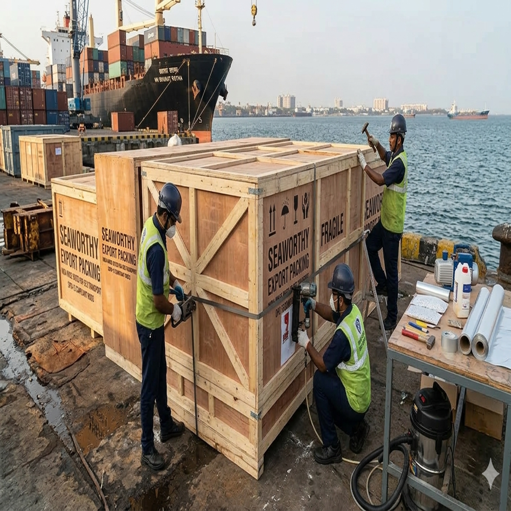 Seaworthy Export Packing - Coating Type: Protective Wood Coating