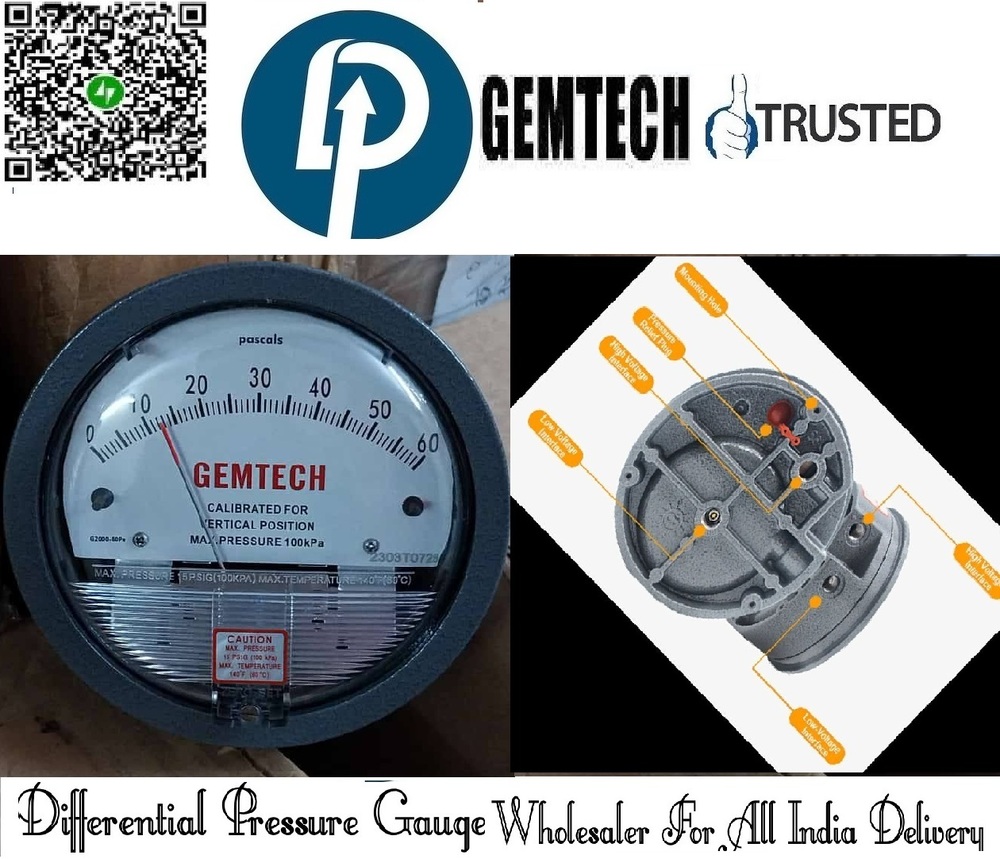 Magnehelic I Differential Pressure Gauge NR BY Khambat Industrial Area Anand Gujarat