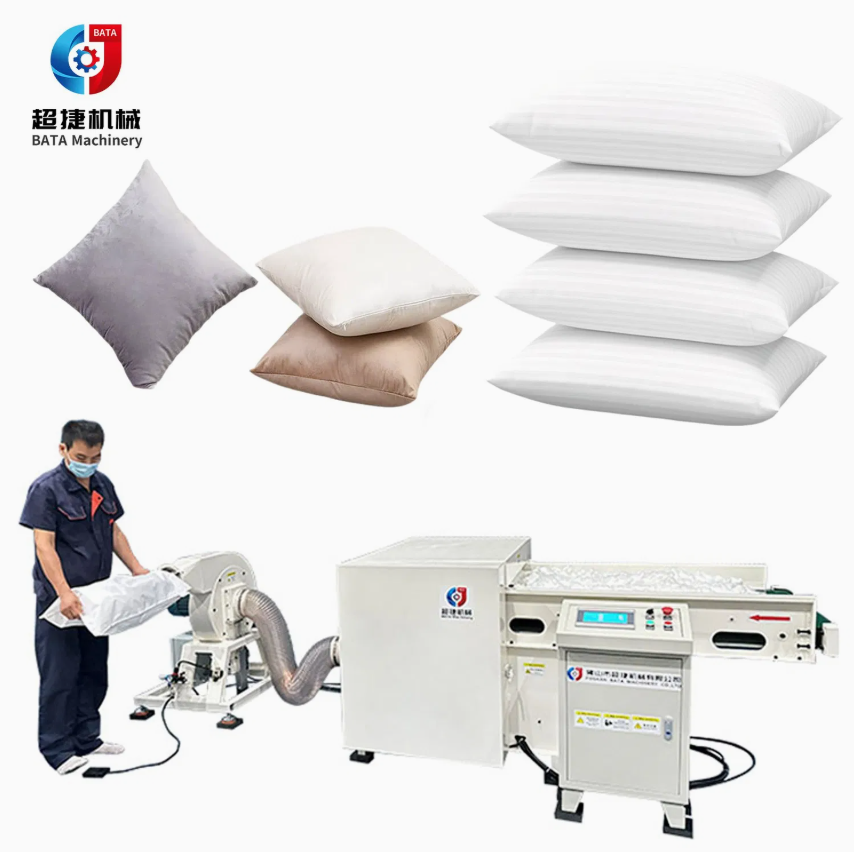 Fiber Opening Opener Cushion Stuffing Machine Textile Sleeping Cotton Pillow Filling Machine