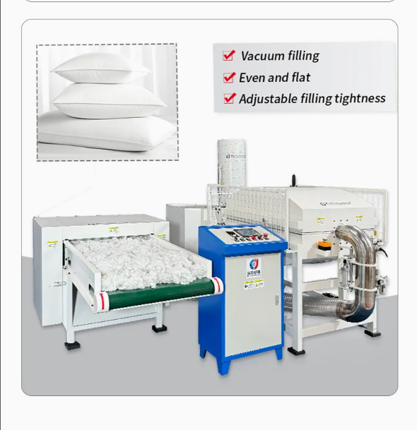 Automatic Polyester Fiber Opening Carding and Cushion Pillow Filling Stuffing Machine for Home Textiles with CE