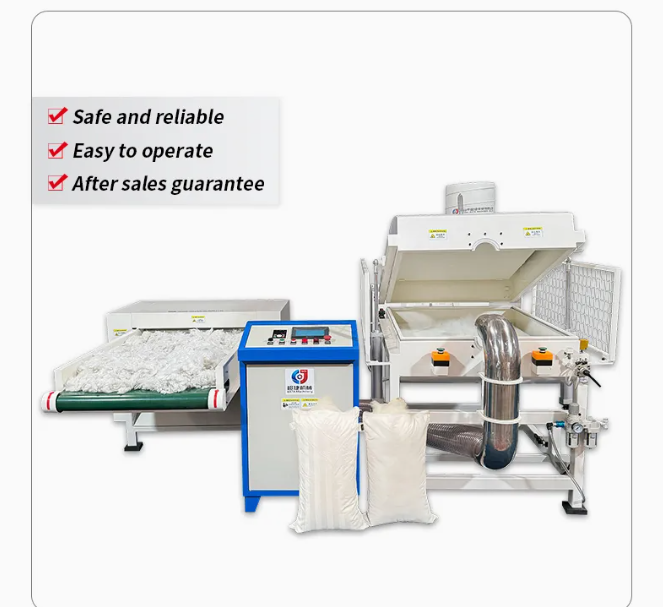 Automatic Polyester Fiber Opening Carding and Cushion Pillow Filling Stuffing Machine for Home Textiles with CE