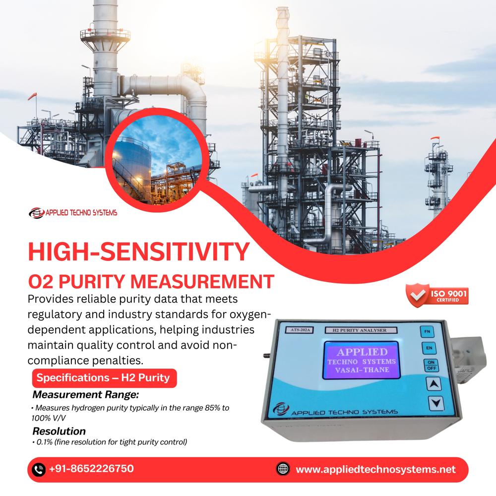 Portable Oxygen Purity Analyzer