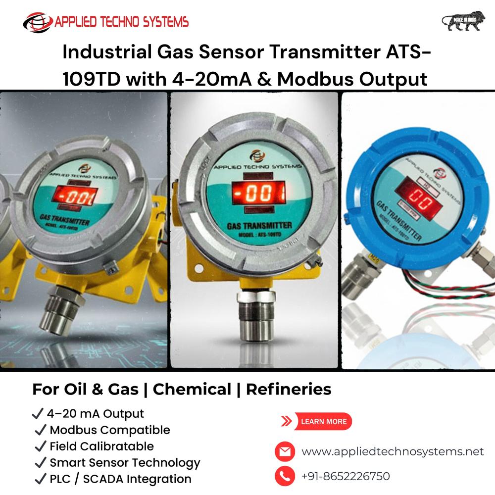 Gas Detection Systems - Accuracy: +/-2 %