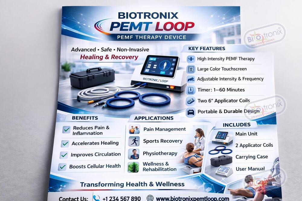 Pemf Pulse Electromagnetic Therapy Loop Machine Premium Model - Age Group: Women