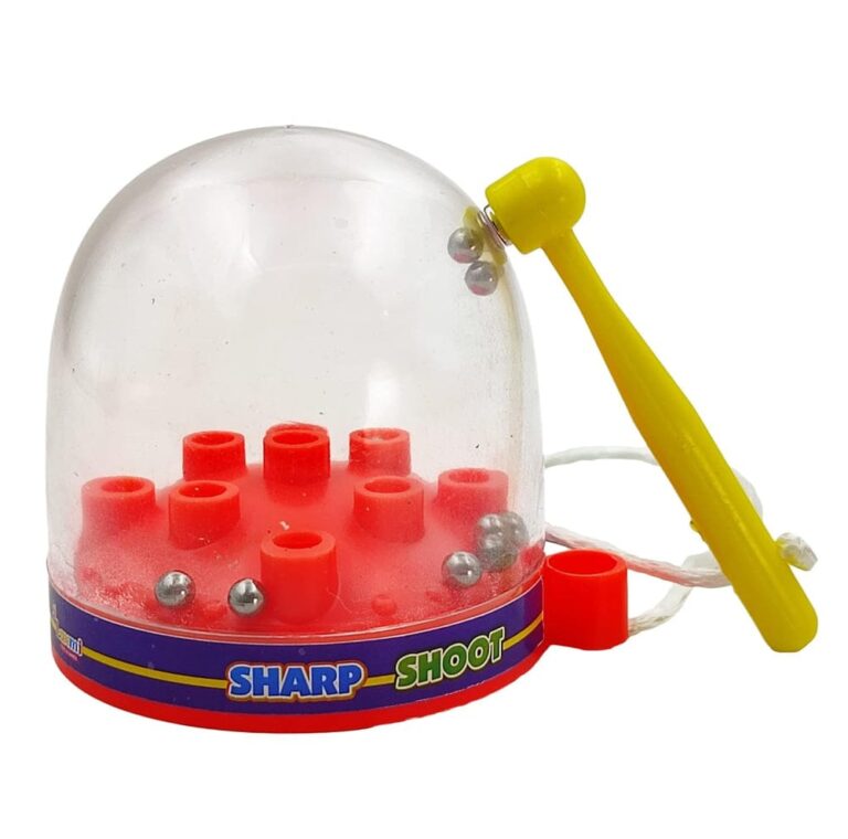 Shooting Game - Plastic, 40x25 Cm Target Board With 2 Foam Dart Guns, Score Display, Portable