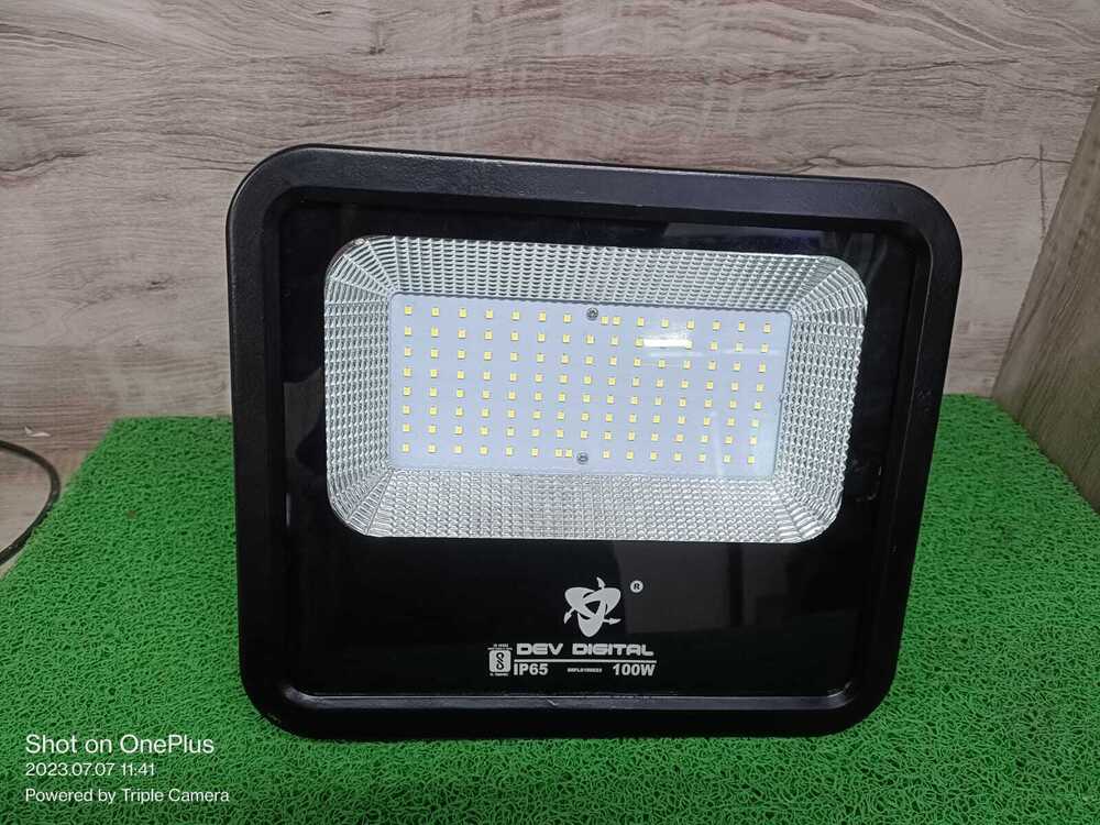 Led Flood Light Slim - 100w Spark - Application: Outdoor And Indoor