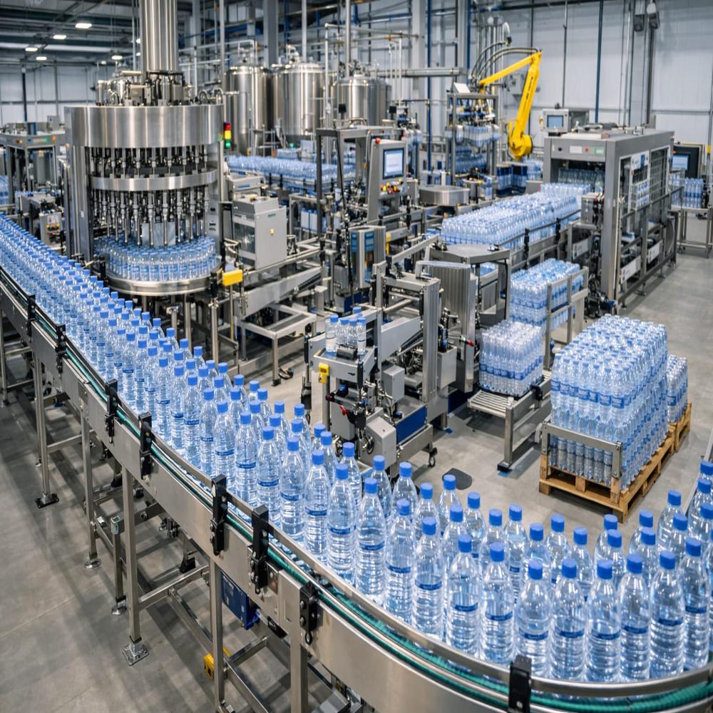 Fully Automatic Water Bottling plant