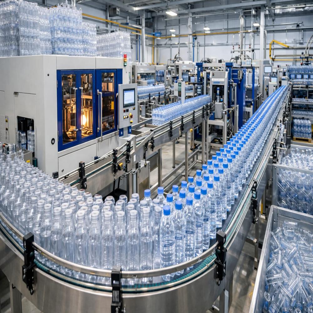 Water Bottle Manufacturing Plant
