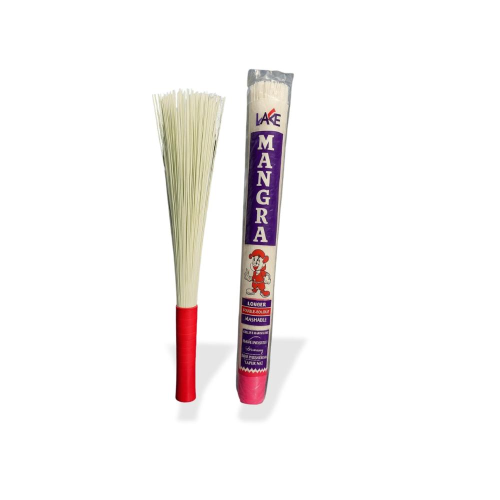White Plastic Broom - Feature: Lightweight